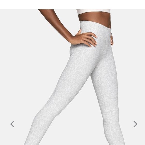 NWT 2pc Outdoor Voices Outfit Dove Leggings Crop Set - Picture 3 of 5